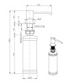 Rysunek techniczny dozownik Simple II