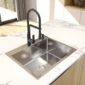 Zlewozmywak stalowy Steel SINK 65 wizualizacja