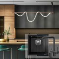Inspiracja kuchnia zestaw czarna kuchnia premium bateria dozownik syfon czarny simple
