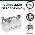 Manualny syfon space saving