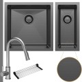SINK25 (grafit) + SINK45 (grafit) + TOPAZ NEW II Stalowa