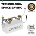 Automatyczny syfon space saving 2k złoty