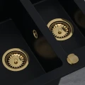 Zlew 2k auto złoty