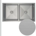 Zlew stalowy Steel SINK 80 inox z syfonem