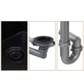 Syfon black matt fisc