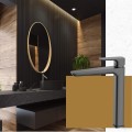 Moodboard bateria umywalkowa wysoka QANIX gun metal