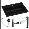 Umywalka czarna ARA 60 czarny korek klik klak syfon ozdobny czarny mat przelewka srebrna bateria chrom.jpg