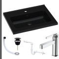 Umywalka czarna ARA 60 czarny korek klik klak syfon przyścienny przelewka czarna bateria chrom.jpg
