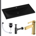 Umywalka czarna Mala czarny korek klik klak syfon ozdobny czarny mat przelewka czarna bateria złota.jpg