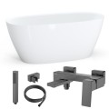 ZESTAW KLASYCZNY LENA 150 + Bateria wannowa ścienna QANIX.jpg