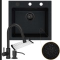 czarny-metalik-zlew-ferrum-1k50-syfon-black-matt-automatyczny-z-pokrętłem-czarne-akcesoria.jpg