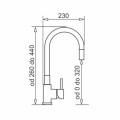 Bateria FLESSI - rysunek techniczny