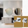 Moodboard bateria umywalkowa podtynkowa Aurevo srebrna