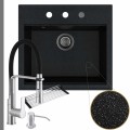 czarny-metalik-zlew-sink-60-syfon-grafitowy-automatyczny-z-pokrętłem-srebrne-akcesoria.jpg