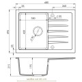 Rysunek techniczny - zlew granitowy TITANITE 1KKO .jpg