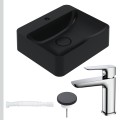 Umywalka czarna HANA spust z nakładką syfon elastyczny bateria chrom.jpg