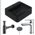 Umywalka czarna HANA spust z nakładką syfon ozdobny metalowy czarny mat bateria chrom.jpg
