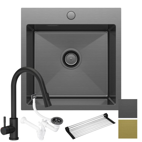 Zestaw zlew stalowy Steel SINK 50 zdjęcie główne.jpg