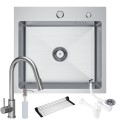 Zestaw zlew stalowy Steel SINK 50 NEW zdjęcie główne.jpg