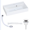 Umywalka NADIA 60 biały klik klak syfon elastyczny przelewka srebrna.jpg