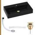 Umywalka NADIA 60 złoty klik klak syfon elastyczny przelewka czarna.jpg
