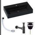 Umywalka NADIA 60 czarny klik klak syfon ozdobny metalowy czarny mat przelewka czarna.jpg