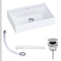 Umywalka NADIA 50 srebrny klik klak syfon elastyczny przelewka biała.jpg