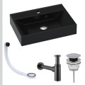Umywalka NADIA 50 srebrny klik klak syfon ozdobny metalowy czarny mat przelewka czarna.jpg