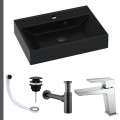 Umywalka czarna NADIA 50 czarny korek klik klak syfon ozdobny czarny mat przelewka czarna bateria chrom.jpg