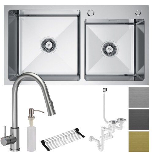 Zestaw zlew stalowy Steel SINK 78 zdjęcie główne.jpg