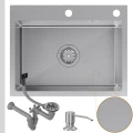 Zlew stalowy spawany Cole 110 - inox