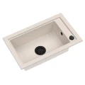 Zlew jednokomorowy beżowy Sink Quality Modena - czarny automatyczny.jpg