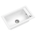 Zlew jednokomorowy biały Sink Quality Modena - srebrny automatyczny.jpg