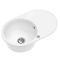 Zlew biały długi ociekacz Sink Quality OVAL srebrny automatyczny.jpg