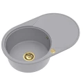 Zlew szary długi ociekacz Sink Quality OVAL złoty automatyczny.jpg