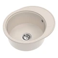 Zlew beżowy krótki ociekacz Sink Quality Oval 1KKO srebrny manual.jpg