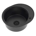 Zlew grafit krótki ociekacz Sink Quality Oval 1KKO czarny automatyczny (2).jpg