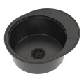 Zlew złoty metalik krótki ociekacz Sink Quality Oval 1KKO czarny manual.jpg
