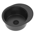 Zlew czarny metalik krótki ociekacz Sink Quality Oval 1KKO czarny manual.jpg