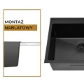 Montaż nablatowy zlewu SINK 65 - czarny.jpg