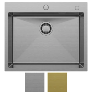 Zlewozmywak jednokomorowy stalowy 65 cm Sink Quality Steel SINK 65