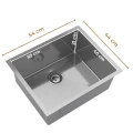 Wymiary zlewozmywaka stalowego Steel SINK 55.jpg
