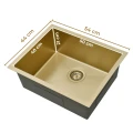 grafika 8 - wymiar zlew złoty steel sink 55.jpg