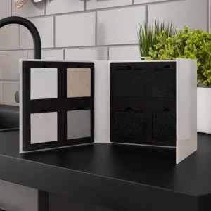 Próbki kolorów zlewów granitowych Sink Quality
