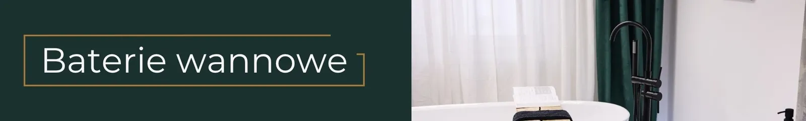 Baner kategorii - baterie wannowe