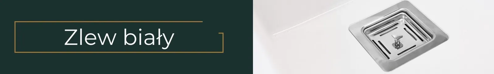 Kolor zlewu - biały