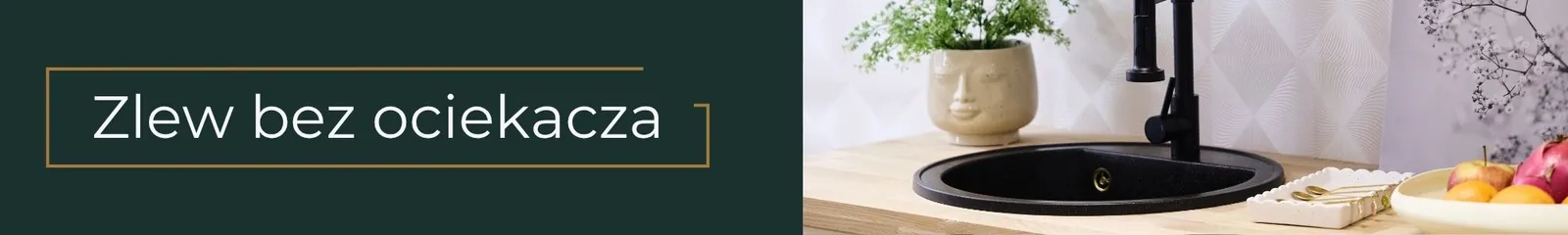 Zlewozmywaki bez ociekacza