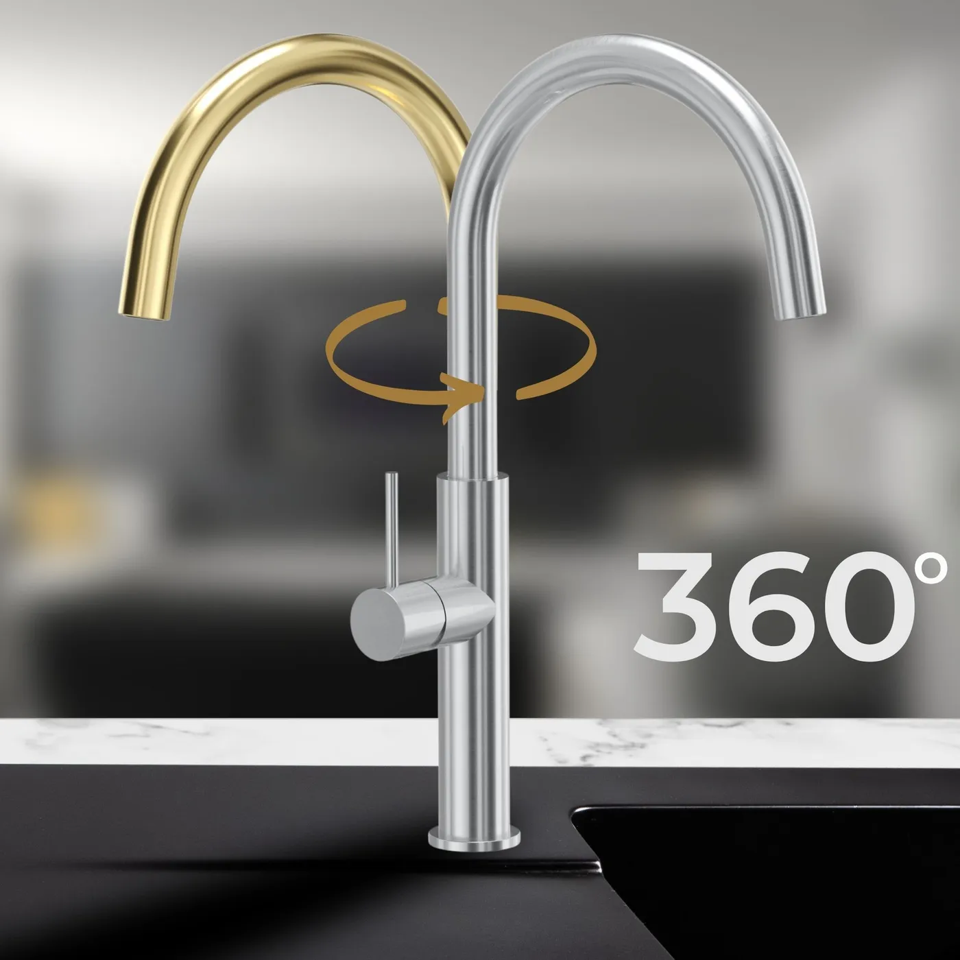360 obrotowa wylewka