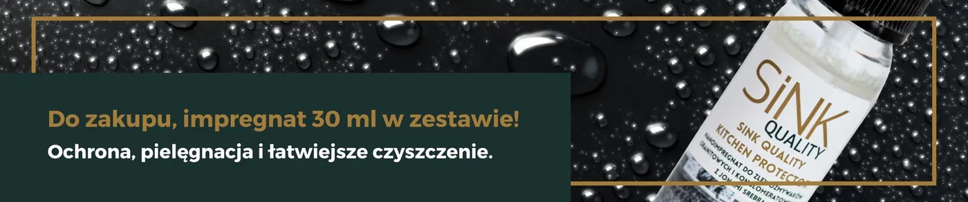 impregnat 30 ml w zestawie do zakupu zlewu granitowego
