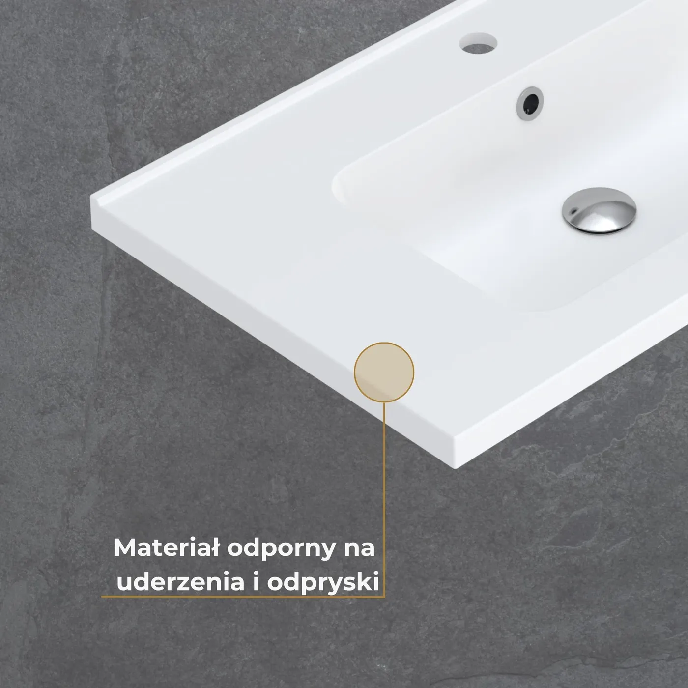 Umywalka meblowa ARA 80 inspiracja
